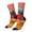 2 Black-2, variant on Hip Hummingbird In Jacket Print Adult Socks for Men & Women,Calf Socks, Ankle Socks,Boots Socks,Breathable Casual Sock,Unisex Crew Socks