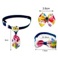 thumbnail image 6 of Visland Pet Bow Tie Fashion Holiday Dress Up Printed Easter Dog Neck Wear Collar Pet Supplies, 6 of 8