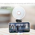 thumbnail image 4 of Portable Handheld Fan, Portable Fan Rechargeable, 5000mAh, 180° Adjustable, 6 Speed Wind, Display Electricity in Real Time, USB Rechargeable Foldable Fan, Quiet Personal Fan with Power Bank, 4 of 5
