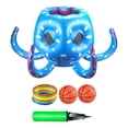 thumbnail image 1 of Juguetes inflables del pulpo de la piscina, juego de lanzamiento de anillos, aro de baloncesto de la piscina de los niños para el patio trasero del, 1 of 8