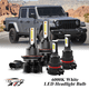 thumbnail image 1 of Juego Combinado de Bombillas LED GMC Yukon 2007-2014 para Luz Alta/Baja + Antiniebla, Kit de 4 Unidades: 2x 9008/H13 para Faros Principales + 2x 5202/2504 para Faros Antiniebla, 1 of 12