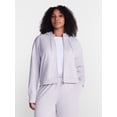 thumbnail image 2 of Athletic Works Women's and Women's Plus ButterCore Hoodie, Sizes XS-4X, 2 of 8