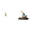 thumbnail image 6 of CoudarTitie Hand Finger Gesture Ballet Dancer Statue Sculpture Creative Home Living Room Cabinet Shelf Decoration Ballerina Girls Figurine Gift Desk Ornament for Fireplace Restaurant Decorating, 6 of 8