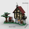 thumbnail image 2 of MOC-82740 Medieval House Modular Building Blocks Village MOC Assembly Bricks Toys Set, 2 of 12