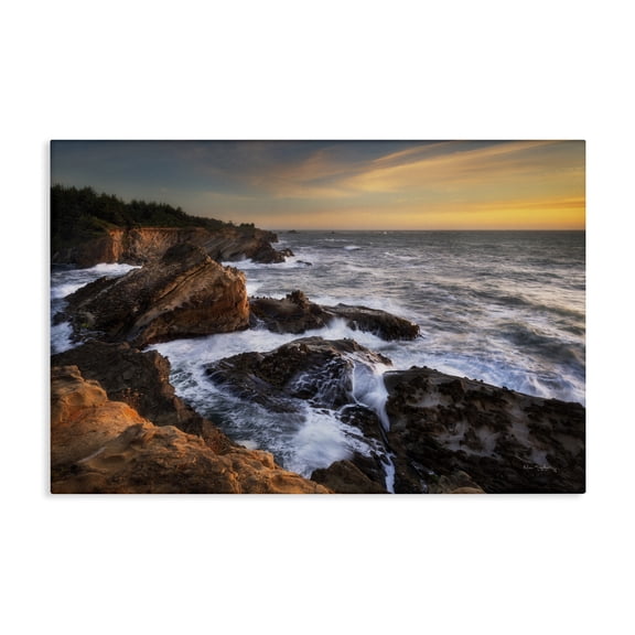 Stupell Industries Nautical Shore Acres Nautical & Beach Photography Wrapped Canvas Art Print Wall Art, 24 x 16