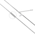 thumbnail image 4 of Cross on Heart Stainless Steel Ashes Keepsake Cremation Necklace for Ashes Memorial Jewelry with FREE Funnel Kit and Velvet Jewelry Box-[Silver], 4 of 5