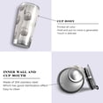 thumbnail image 2 of GZHJMY Cute SlothTumbler with Lid & Straw,Reusable Double Wall Stainless Steel Vacuum Insulated Travel Mug, 2 of 7
