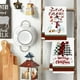 thumbnail image 5 of 4 paños de cocina navideños | Juego de paños de cocina festivos con diseño de árbol de Navidad | Paños suaves y absorbentes para lavar platos | Eliminación de manchas eficaz | Secado rápido | Paños, 5 of 6