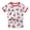 outfit sets-Red, variant on kpoplk Baby Boy Summer Clothes Set Toddler 18-24 Months 2 Piece Dinosaur Tee and Stripe Shorts(Yellow,12-18 M)