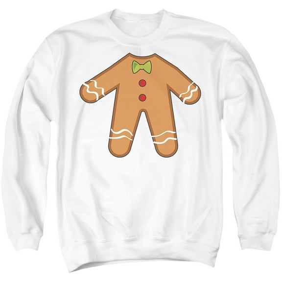 Christmas Gingerbread Man Unisex Adult Crewneck Sweatshirt