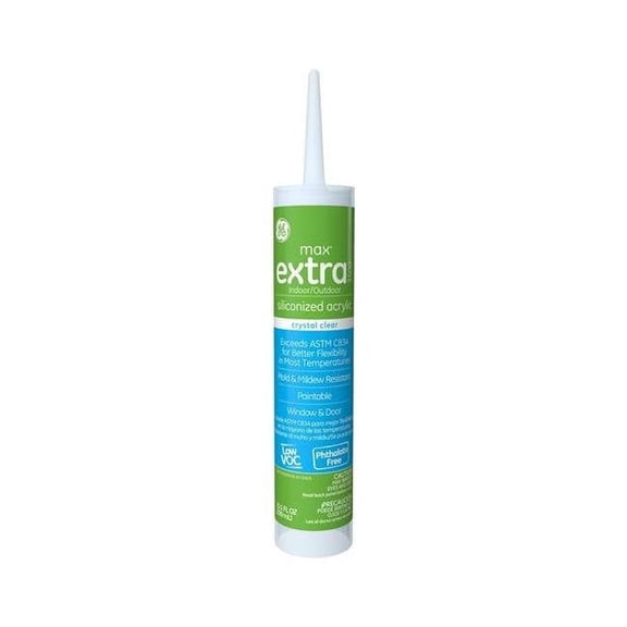 Momentive Performance Materials MAP210CR Acrylic Latex Caulk Clear Pack of 12