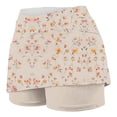 thumbnail image 6 of Haivin Women's High Waist Yoga Shorts with Pockets, All-over Print for Jogging and Daily Wear, 6 of 6