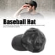thumbnail image 5 of Gorra de béisbol negra con protección para los oídos, cálida, cómoda, ajustable, informal, elegante, impermeable, de cuero para personas mayores, 5 of 8