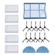 thumbnail image 1 of Principal++Cepillo Lateral+Trapeador Accesorios para Aspiradoras de Ajusable para Medion Md18500, 1 of 5
