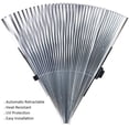 thumbnail image 2 of Parasol para parabrisas automático, tipo acordeón Parabrisas retráctil automático Parasol Parasol Parasol con aislamiento (ventana trasera de 80 cm) brillar Hogar, 2 of 6