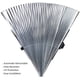 thumbnail image 2 of Parasol para parabrisas automático, tipo acordeón Parabrisas retráctil automático Parasol Parasol Parasol con aislamiento (ventana trasera de 65 cm) oso de fresa Hogar, 2 of 6