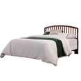 thumbnail image 6 of Bowery Hill Traditional Twin Spindle Headboard in Walnut, 6 of 13