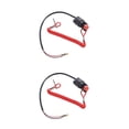 thumbnail image 3 of Speravity Interruptor de parada de Motor fuera de borda para barcos, portátil, desmontable, reemplazo de interruptores de emergencia para lancha Se muestra como imagen 2piezas, 3 of 6