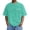 Green, variant on Washed Vintage T Shirts for Men 2026 Summer Casual Short Sleeve Crewneck Japanese Printed Tee Shirt