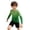 Army Green Swimwear, variant on CAIVO Kids Boys Girls Sun Protective Swim Shirt Long Sleeve Rash Guard Tops Solid Color Tie Dye Printed Beach Pool Water Sports Summer Adorable Swimwear