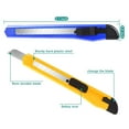 thumbnail image 5 of 10x Razor Blade Utility Knife Box Cutter Sharp Snap Precise Exacto Plastic Case, 5 of 12