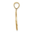 thumbnail image 2 of 14K Yellow Gold Polished Finish Claddagh Design Pendant, 2 of 2