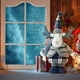 thumbnail image 4 of Muñeco de reno de patas cortas de tela azul navideño, 4 of 5