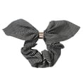thumbnail image 1 of Rabbit Ear Ribbon Striped Ponytail Holder Hair Ring Rope Girl Elastic Scrunchies, 1 of 8