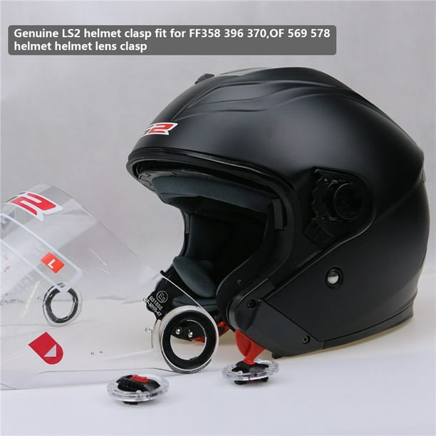 Bloqueo de casco Protector de cabeza extraible Safe Pieza de repuesto Suministros de motor Reemplazo de ajuste para FF358 FF396 FF370 OF569 OF578 2 Pack Jumpingount VI012687 00 Walmart en linea