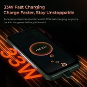 OUKITEL WP55 Pro 5G Rugged Smartphone Unlocked, 48GB+512GB Expandable to 2TB, Android 15 Rugged Phone, 6.6 FHD+, 108MP Camera, 11000mAh 33W, IP68/IP69K Waterproof, Nfc, Gps