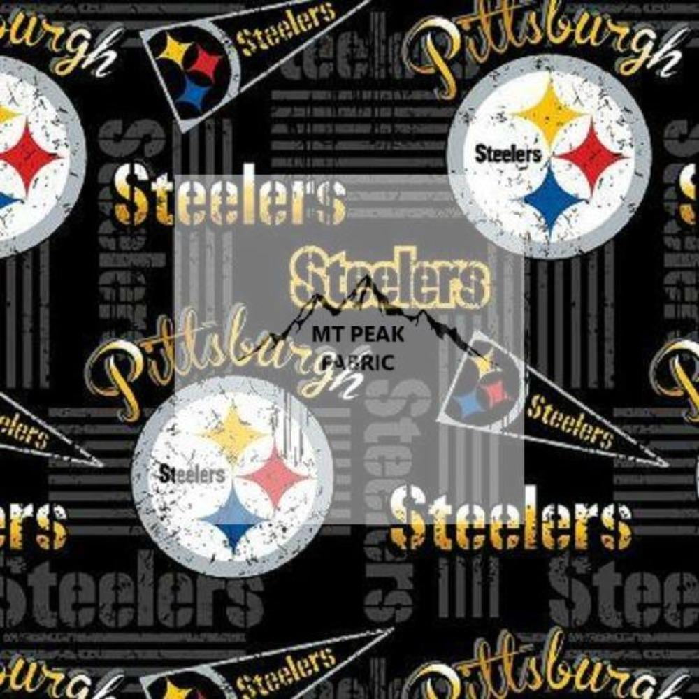 Steelers Flag Cotton Fabric - Walmart.com
