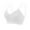 White, variant on biudgviw Everyday Bras for Women Wireless Ribbed Spaghetti Strap High Support Push up Bralettes Lightweight Comfort Bras