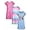 Ombre Dream Team, variant on Sleep & Co Girls Nightgowns - 3 Pack Short Sleeve Girls Pajamas Night Gown Sleep Shirts Dress (5-16)