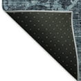 thumbnail image 3 of Addison Rugs Mayfield Washable Traditional Tribal Medallion Navy Rectangle Rug, 10' x 14', 3 of 6