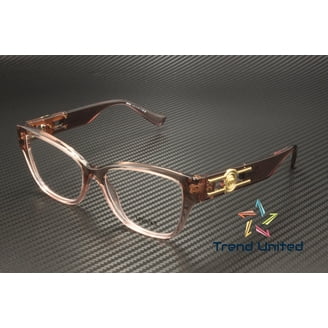 VERSACE VE1292 1507 Peach Transparent Demo Lens 54 mm  display picture 1