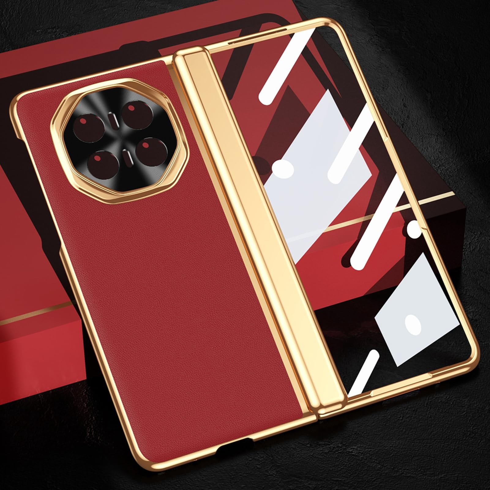Case For Huawei Honor Magic V6, Electroplated Cover With Camera Protective Anti-Scratch Shell