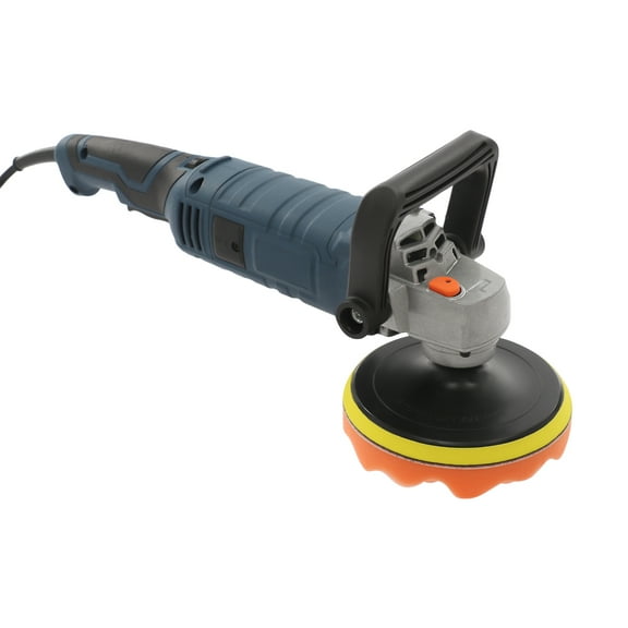 1580W Car Polishing Machine Set with 7 Variable Speeds, 7 Gears (500-3300rpm) Household Polishing Machine Blue