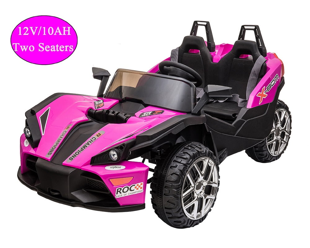 Ride on Car 2 Seater, Power 4 Wheels SEGMART Electric Kids ...
