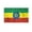 3x5 ft Nylon Flag, variant on AGAS Ethiopia Flag 4x6 inch - 11" Plastic Pole 100% Polyester Stitched Edges Ethiopian National Mini Flag on a Stick