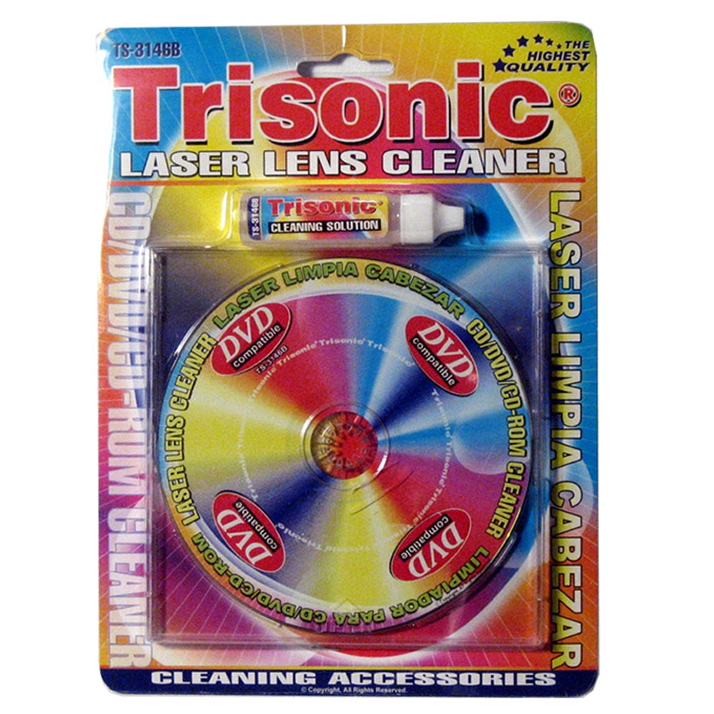 10 PC LOT CD Laser Lens Console Cleaners CD-ROM DVD CD Cleaning Liquid  Included - Walmart.com