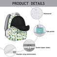 thumbnail image 4 of Durable Cactus Print Computer Backpack: Stylish Laptop Bag for School, College Campus, Work, and Travel Commuting, an Excellent Gift for Teens and Adults This Year, 4 of 6
