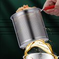thumbnail image 3 of 1 juego de freidora de acero inoxidable Freidora y cestas de metal Olla para freír profunda Cesta para freír para cocina, 3 of 4