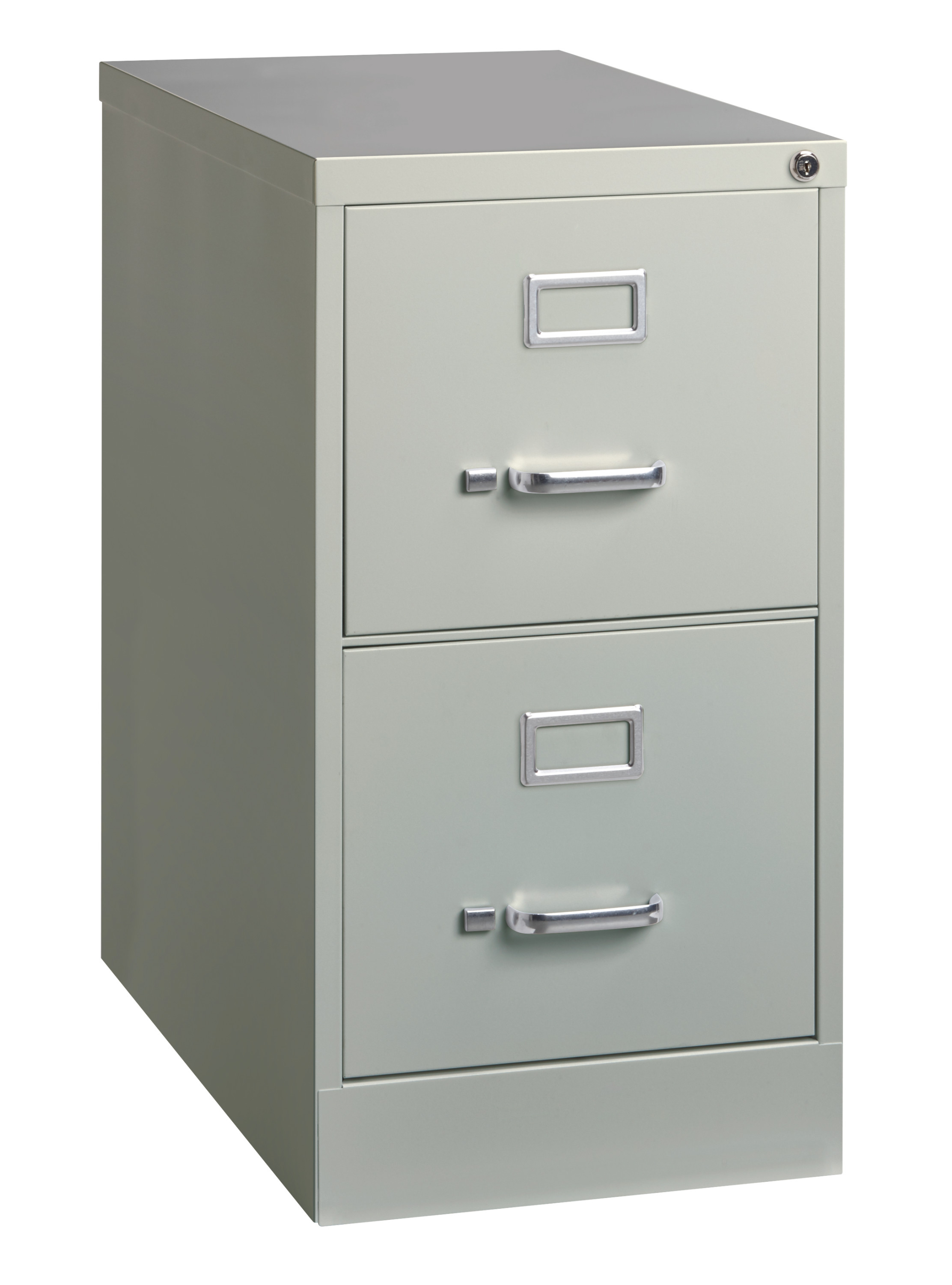 Hirsh 25in Deep 2 Drawer, Letter Width, Vertical File Light