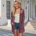 thumbnail image 2 of GEWSEY Plus Size Cardigan for Women Button Down Long Sleeve Lightweight Open Front 2025 Fall Trendy Cardigan Sweater (Purple, XXL), 2 of 9