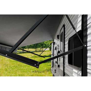 62 IN WHITE 12V AWNING POWER/IDLER ARM (SET)