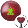 thumbnail image 1 of Green Marine Ship Red Retro Metal Flake Shift Knob with M16 x 1.5 Insert Shifter Brody, 1 of 1
