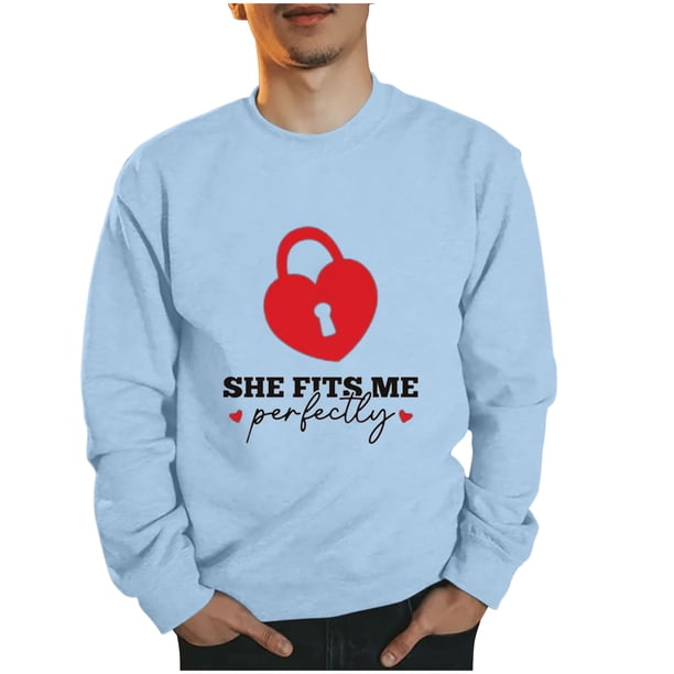 Sudaderas sin capucha para hombre, estilo casual, a la moda, con cuello redondo, estampado, de manga larga, blusas de manga larga y cuello redondo, blusas de poliéster para hombre