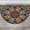 Multicolour 1, variant on CURLYOOT Floral Print Half Round Door Mat, Indoor Outdoor Entrance Rug, Semi Circular Area Rug, Non Slip Washable Absorbent Doormat, Laundry Room Rug 24'' x 36''