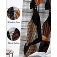 thumbnail image 3 of Black Female Kitchen Curtains African Women Geometric Abstract Art Cafe Short Curtains for Bathroom Blackout Window Curtain Grommet Small Window Treatment Drapes for Bedroom Living Room 42"x45"x2, 3 of 9
