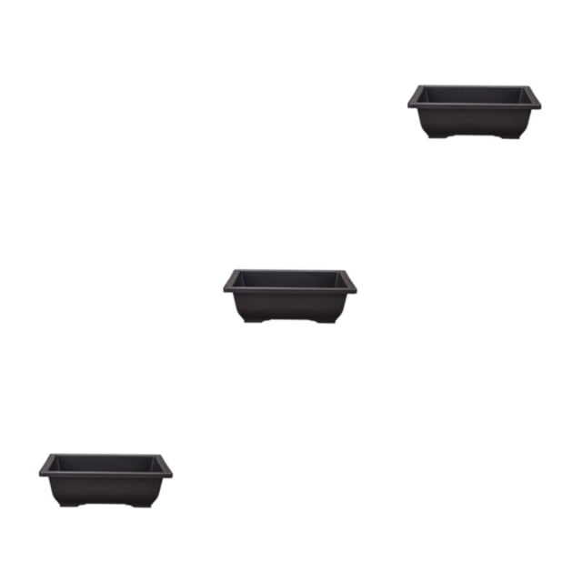 Inteprter Maceta de y tamaños - Materiales fáciles de mantener Maceta de plástico Lavabo de balcón 9 16.5 * 12 * 6 cm Type1 NO1